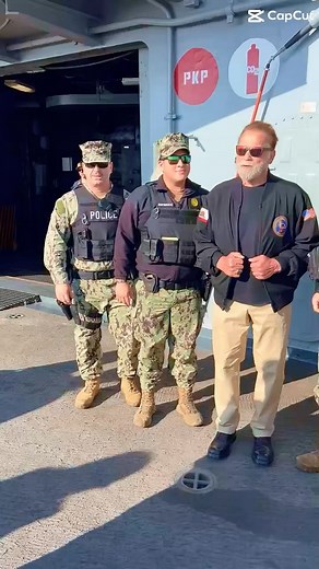 USS BOXER (LHD 4) on Instagram: "USS Boxer had the honor of hosting @secnav Carlos Del Toro and former Governor Arnold Schwarzenegger during their visit Del Toro presented The Distinguished Public Service Award to Schwarzenegger. Their visit also highlighted the incredible dedication and hard work of our service men and women aboard the ship during an all hands call."