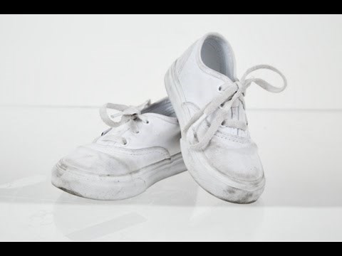 How-To Clean Canvas Shoes