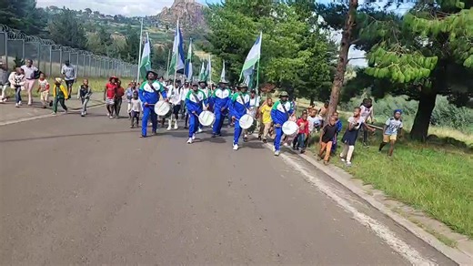 LDF BOOTCAMPERS ROAD MARCH FROM RATJOMOSE BARRACKS TO MAKOANYANE BARRACKS | Lesotho Defence Force
