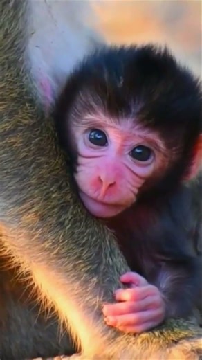 Very cute baby crawling low with chin touching the ground – Wildlife worldwide earth