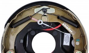 2013 Cruiser RV Fun Finder Xtra TT Toy Hauler Lippert Electric Trailer Brake Assembly - 10" - Left H