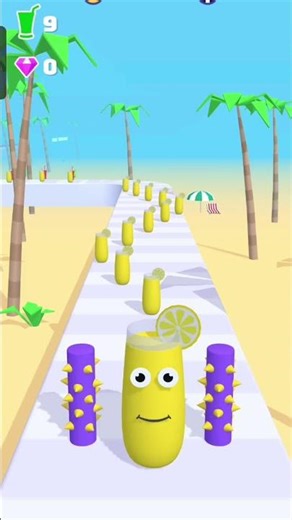 game runner 😁💪 satisfying apple juice lvl-519 #shortsfeed #gaming #viral