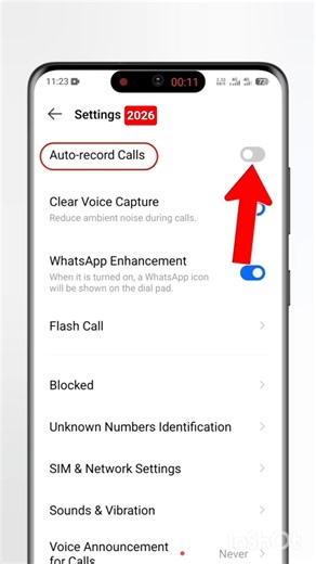 How to turn off call recorder on android itel