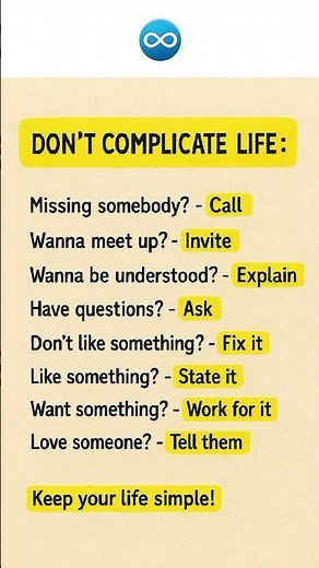 Don’t Complicate Life | Simple Life Rules | Motivation & Positivity (100% Fully Working)