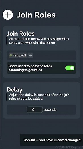 Como Dar Cargos Para Todos os Membros ao Mesmo Tempo