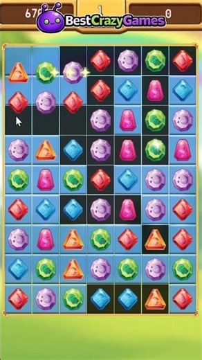 Jewel Match Puzzle bestcrazygames.com #Shorts #Walkthrough #GamePlay