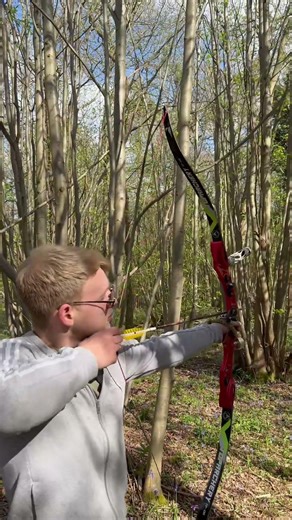 The more times u miss the greater the reward #clipped #bow #arrow #recurve #archery