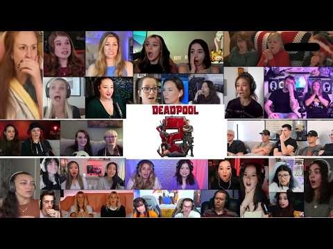 Deadpool 2 (2018) Reaction Mashup | First Time Watching