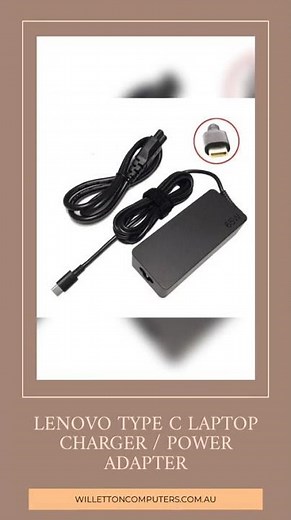 Lenovo Type C Laptop Charger / Power Adapter