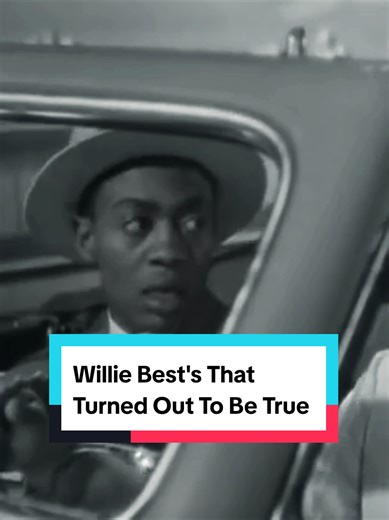 Willie Best's That Turned Out To Be True #williebest #actors #longvideo #celebs