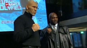 Boxen: Walujew - Holyfield in Zürich