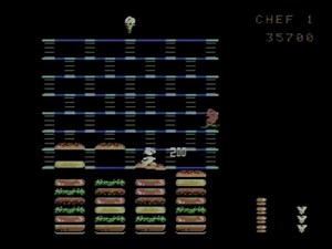 Classic Game Room - BURGERTIME for ColecoVision review