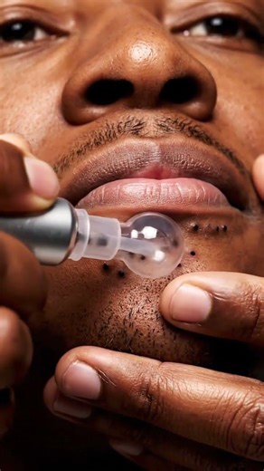 Satisfying ASMR Deep Cleanse: Blackhead Removal on Lower Chin Curve #asmr #shortvideo #satisfying