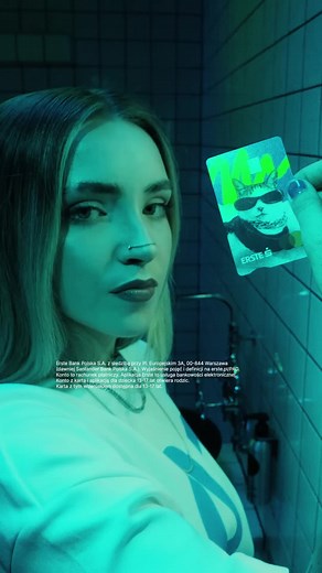 Erste Bank Polska x Zuziula = największy banger tego sezonu 💙💚 Posłuchajcie najnowszego kawałka Zuziuli, która pokazuje jak być KOTEM z naszą kartą świecącą w ciemności 💅🏻 [współpraca reklamowa]