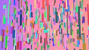 looped 3d animation visual background for music tracks