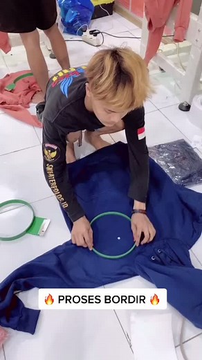 Proses Bordir: Pesanan Jahit Sendiri