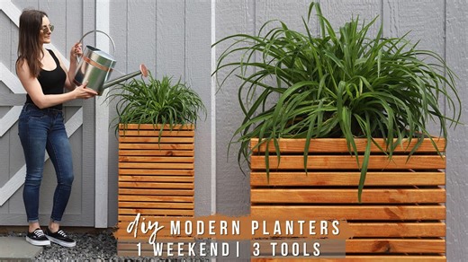 Build DIY Planters Fast – 3 Power Tools Needed!