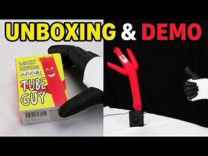 Wacky Waving Inflatable Tube Guy RP Minis | Unboxing & Demo