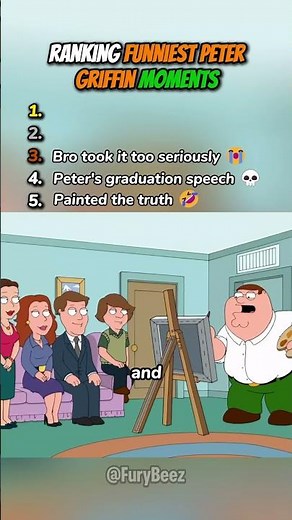 Ranking Funniest Peter Griffin Moments 🤣
