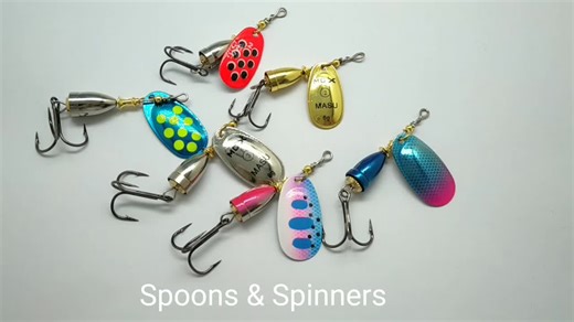 High Quality Spoon Spinner 6 Colors 5.3g 6.2g 8.2g Metal Fishing Spoon Spinner Bait Colorado Blades Trout Lure Spinner
