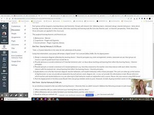 Learning Theory Virtual Gallery Walk