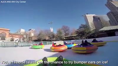 14K views · 298 reactions | BUMPER CARS ON ICE: Some kids in Rhode Island got the chance to try bumper cars on ice, and it looks like fun! Would you try it? | 10News – ABC San Diego KGTV | Facebook