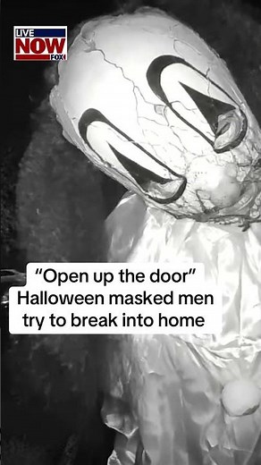 Police: Halloween masked men try to break into VA home