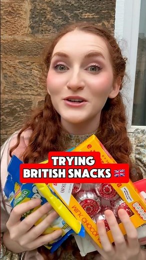 Trying British Snacks 🇬🇧(in Scotland)