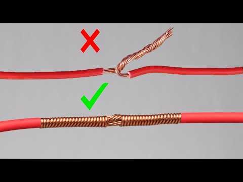 99% of people connect electrical wires incorrectly 😱 Here's the right way!