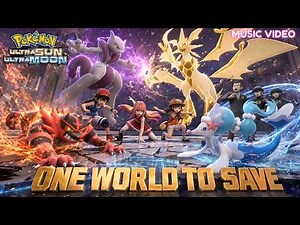 Ultra Necrozma vs Mega Mewtwo X! Team Rainbow Rocket | Pokémon Ultra Sun & Moon Epic 3D AMV | ELEXYA
