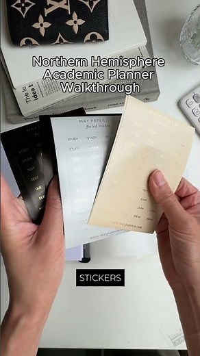 2025/2026 Academic Planner Bundle Walkthrough for Northern Hemisphere Students from May Paper Co.