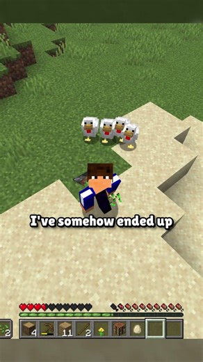 Mobs = SAFE ZONES #minecraft