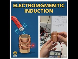 Electromagnetic Induction Explained | How Electricity Is Generated in Coils | Faraday's & Lenz's Law
