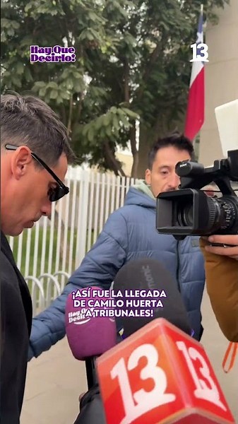 This is how Camilo Huerta arrived at the courthouse! 👀