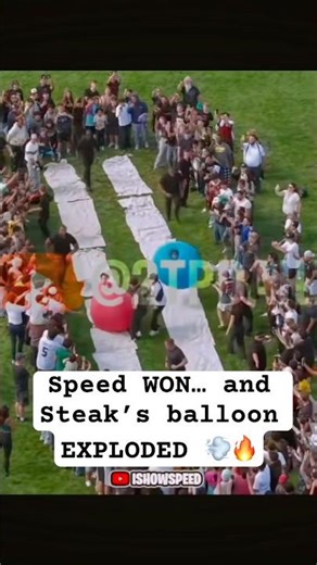 Speed WON… and Steak’s balloon EXPLODED 💨🔥