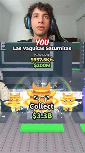 Stealing Las Vaquitas Saturnitas From An Admin Ft ‪@Objectiscrazy‬ #roblox #stealabrainrot