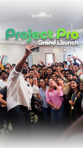 DigitalX Marketers Academy on Instagram: "Project PRO has officially launched From vision to reality Here’s the full event experience where innovation met ambition, ideas turned into impact, and every moment defined what the future of digital marketing looks like. #projectPRO #launchevent #digitalX #innovationunleashed #futureready #digitalmarketing"