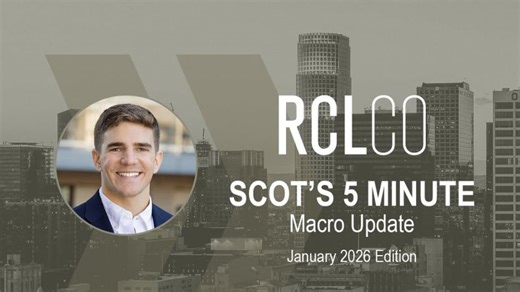 5 Minute Macro Update - January 2026 Edition | RCLCO Fund Advisors