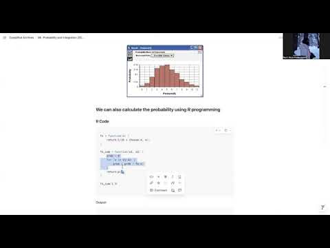 Komputasi Statistik - Probability & Integral dengan Program R
