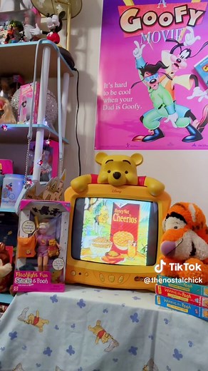 Take a step back in time to watch this Winnie The Pooh Cheerios commercial 🍯 #nostalgia #nostalgic #retro #retroaesthetic #millennial #millennials #winniethepooh #cheerios