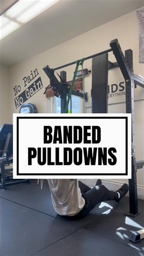 Banded Pulldowns | The Best Hack If You Don’t Have a Cable Machine (Strengthen Your Lats!) #back