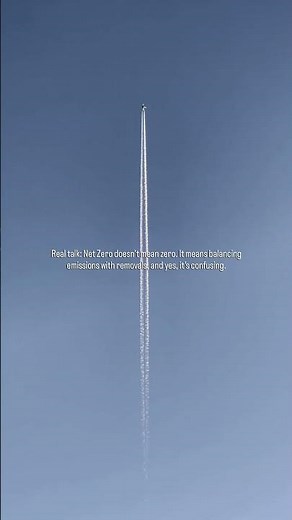 “Net Zero” doesn’t mean zero, it means balancing what we emit with what we remove. 🌍