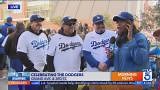 Dodger Fans Prepared for the World Series Parade