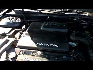 1997 Lincoln Continental Start Up & Rev - 41K