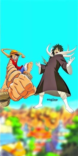Monkey The Luffy Vs Obito Uchiha 🔥 #shorts #obito #luffy #onepiece