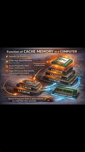 125_techblog on Instagram: "Function of Cache Memory in a Computer. Check the comments for more details👇👇👇"