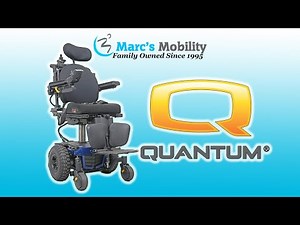Quantum Edge Fully Loaded with Large Knobby Tires #6206 - Offroad Power Chair