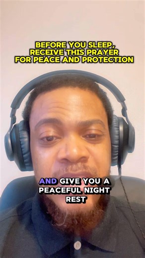 BEFORE YOU SLEEP TONIGHT, RECEIVE THIS PRAYER FOR PEACE & PROTECTION🙏🏼 #shorts