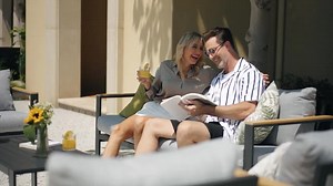 AURA OUTDOOR 2 Pieces Aluminum Patio Ottoman, Outdoor Ottoman with Grey Cushions, Grey OACS005-LG - The Home Depot