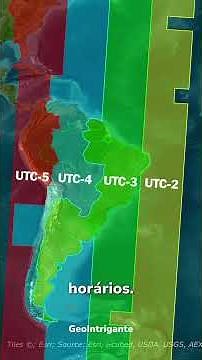 Did you know Brazil has more than one time zone?